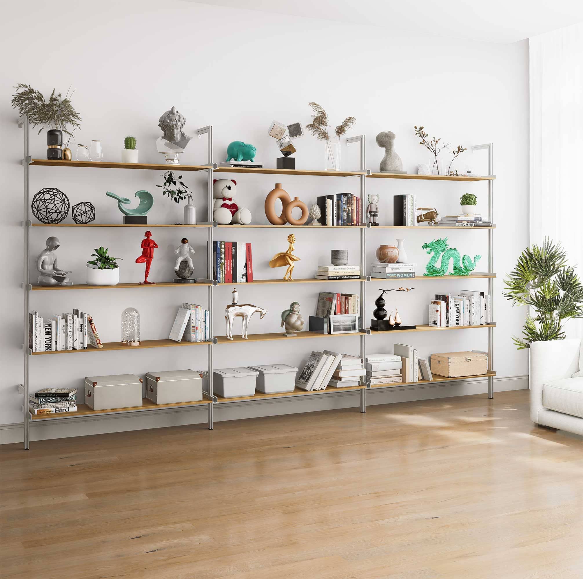 Satin Sale 15% Off – Modern Shelving