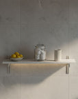 Floating Aluminum Shelf with LED Channel