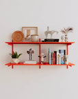 Wall Mounted Shelving Units - 2 Shelf