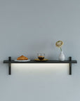 Floating Aluminum Shelf with LED Channel