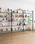 Aluminaire Wood Inspired Modular Shelving - PAL