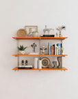 Wall Mounted Shelving Units - 3 Shelf Aluminum