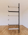 ModShelf Floor to Ceiling Room Divider with Shelves
