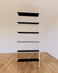 ModShelf Floor to Ceiling Room Divider with Shelves