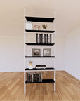 ModShelf Floor to Ceiling Room Divider with Shelves