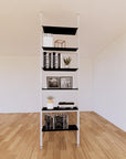 ModShelf Floor to Ceiling Room Divider with Shelves