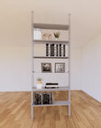 Floor to Ceiling Room Divider Shelving