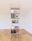 Floor to Ceiling Room Divider Shelving