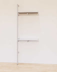 Retail Display Shelving Units with Front Hanging Hangers + Shelves