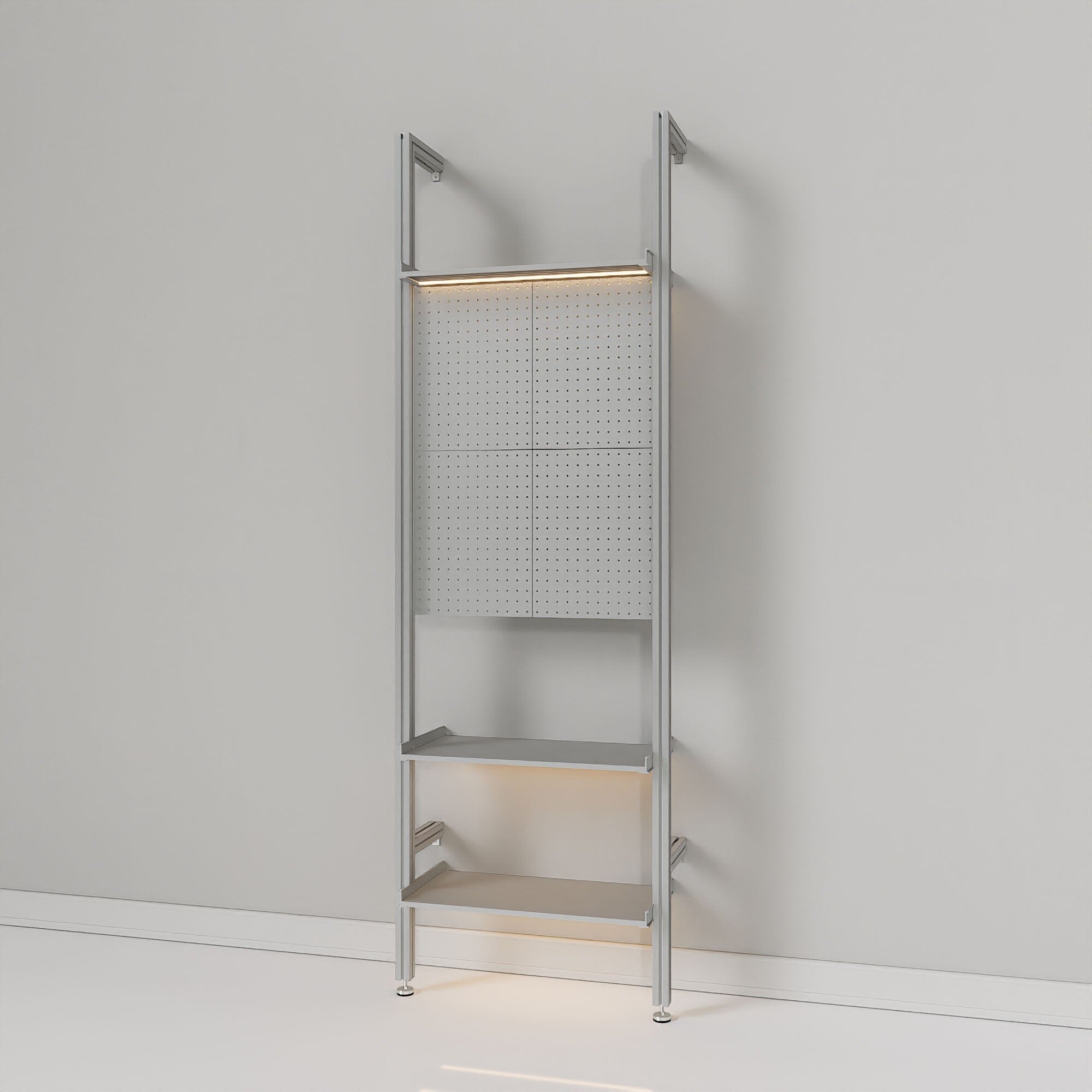 Retail Display with Pegboards