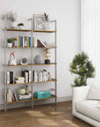 Aluminaire Wood Inspired Modular Shelving - PAL
