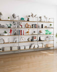 Aluminaire Wood Inspired Modular Shelving - PAL