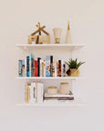 Wall Mounted Shelving Units - 3 Shelf Wood