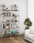 Aluminaire Wood Inspired Modular Shelving - PAL
