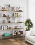 Aluminaire Wood Inspired Modular Shelving - PAL