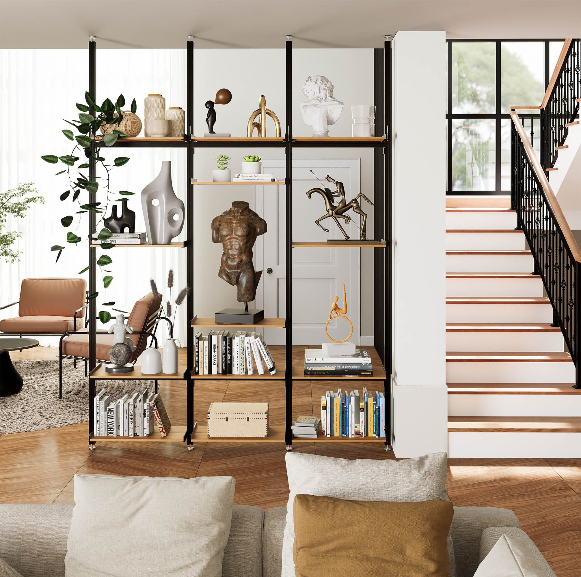 How Deep Should Da Floor to Ceiling Bookshelf Be: Ultimate Guide