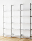 Modular Shelving Units - Aluminum Shelves