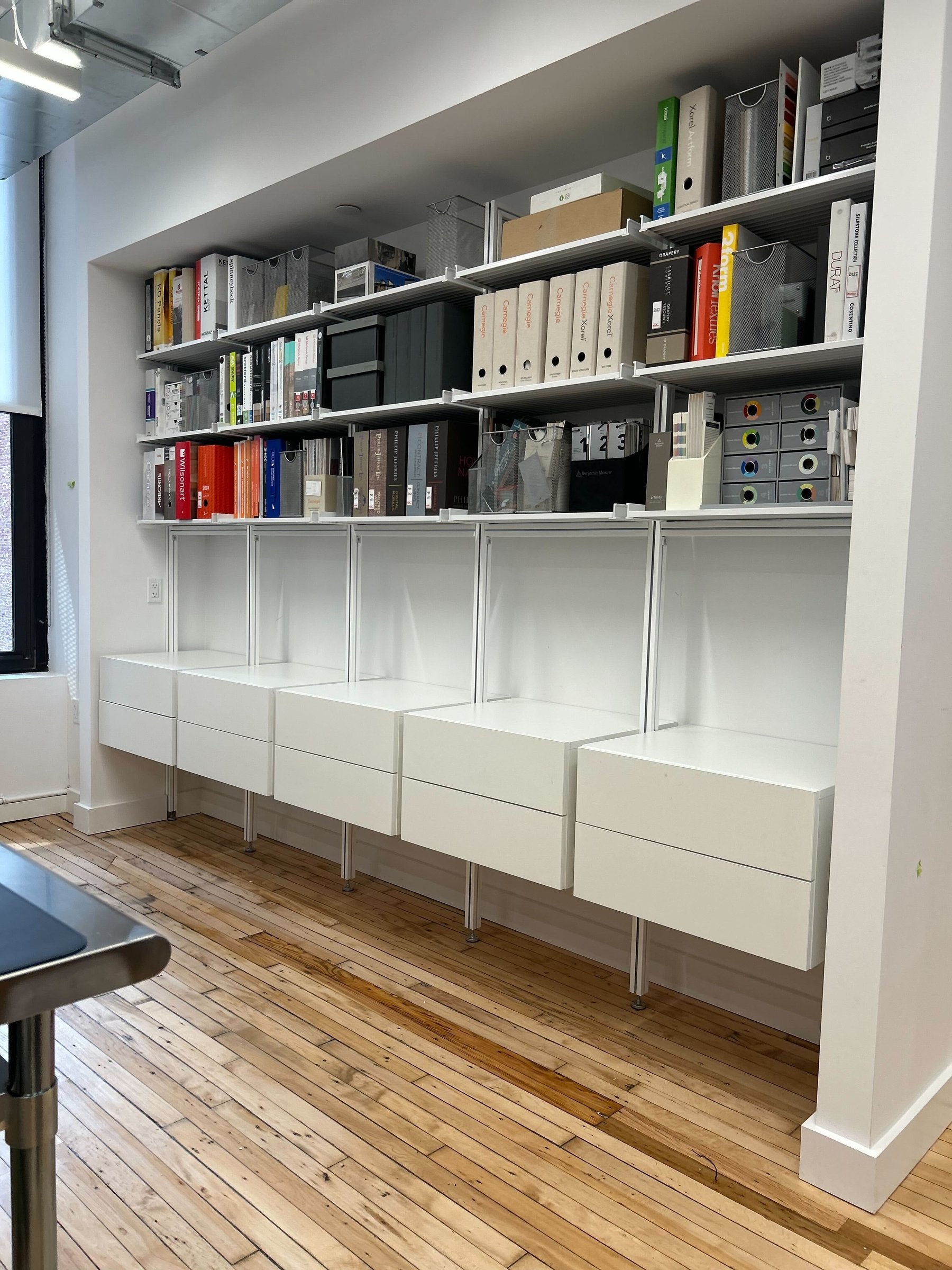 ModMod shelving in a creative workspace