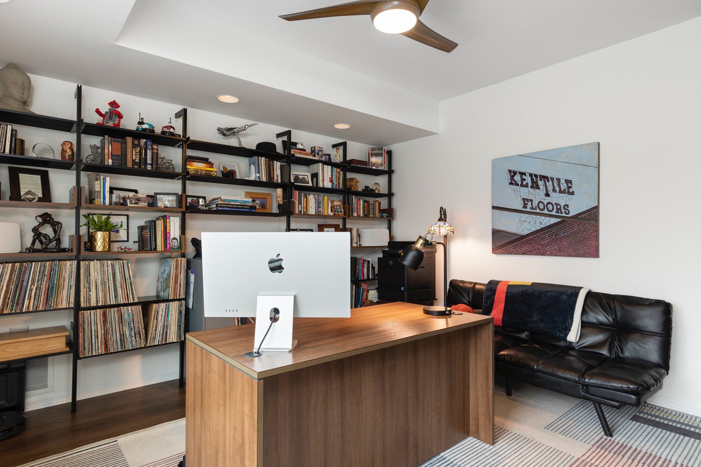 Return Customers Use Shelves for Their Home Office