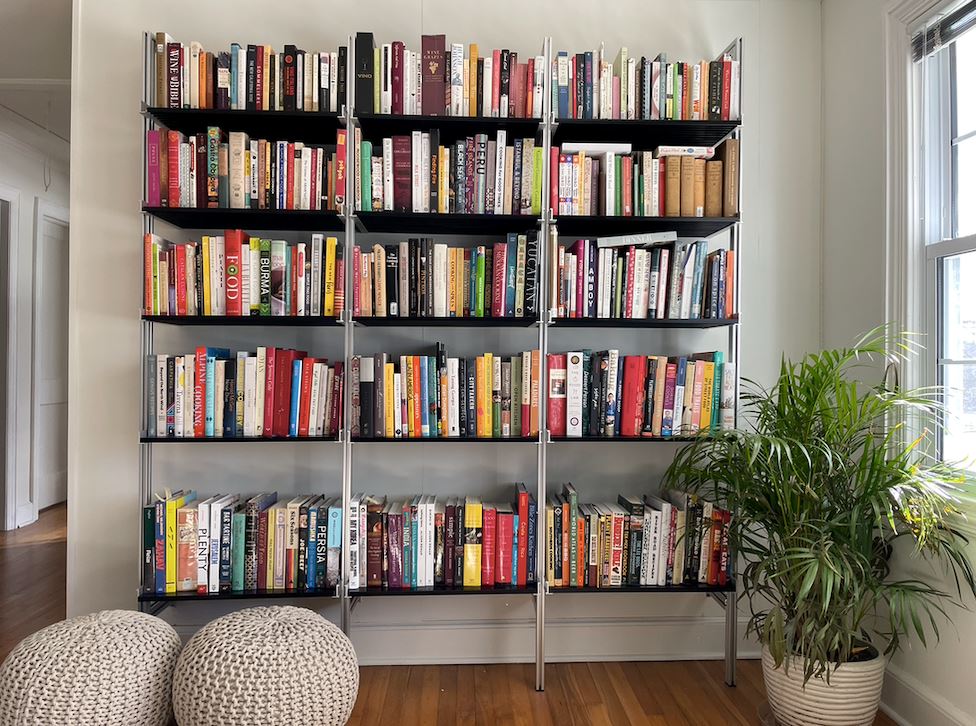 Cocktail Book Author Uses Shelves to House His Books and Booze