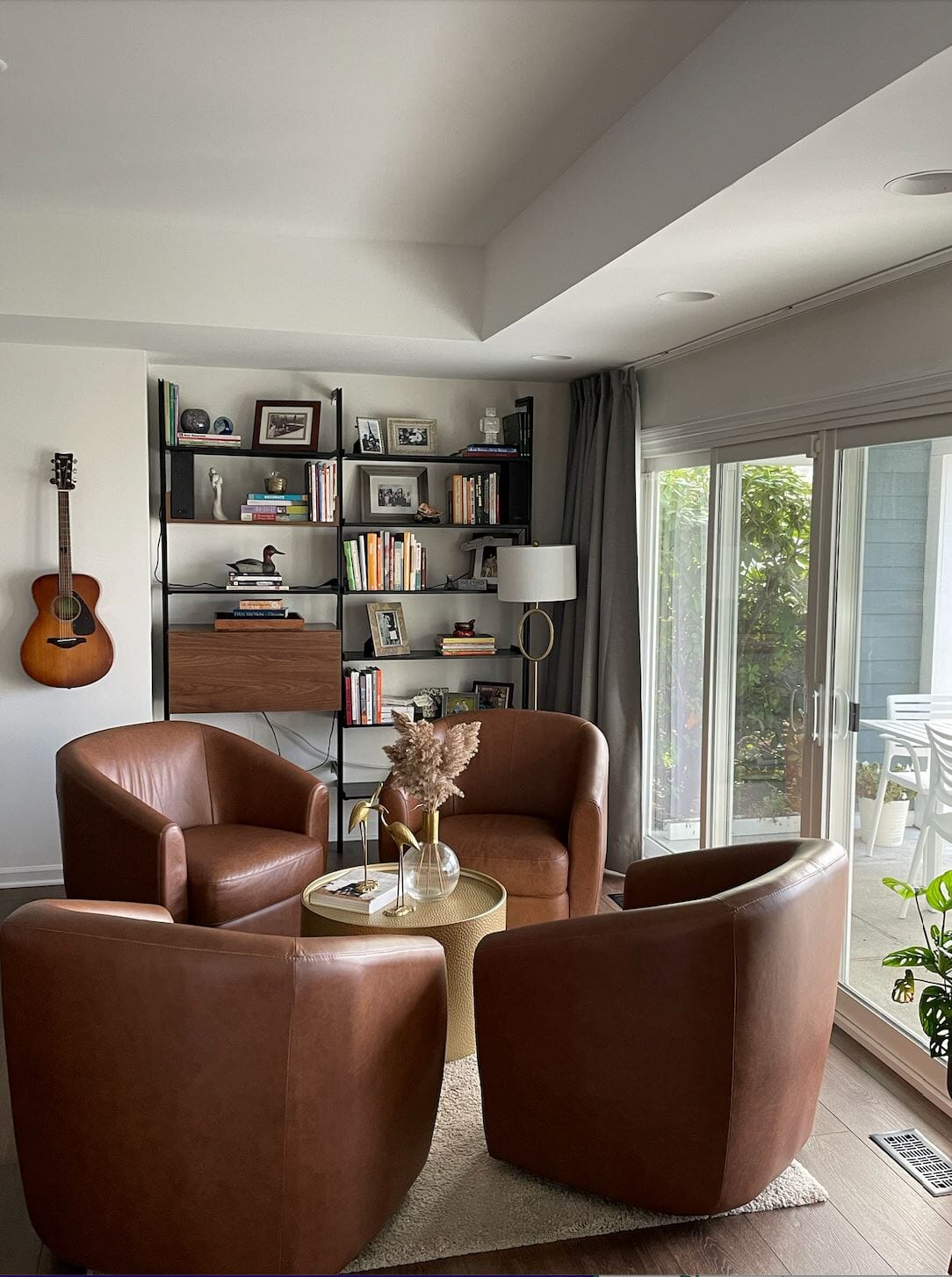 Custom Modern Shelving Brings Cohesive Style to Connecticut Home