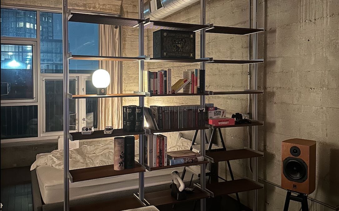 Andrew Hwang’s Modern LA Loft Gets a Functional Design Boost with Modern Shelving®