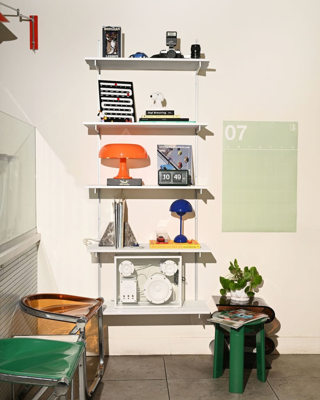 Tiny Shop Serves Up Big Flavors: Picnic Coffee Uses Modern Shelving© to Display Coffee Gear
