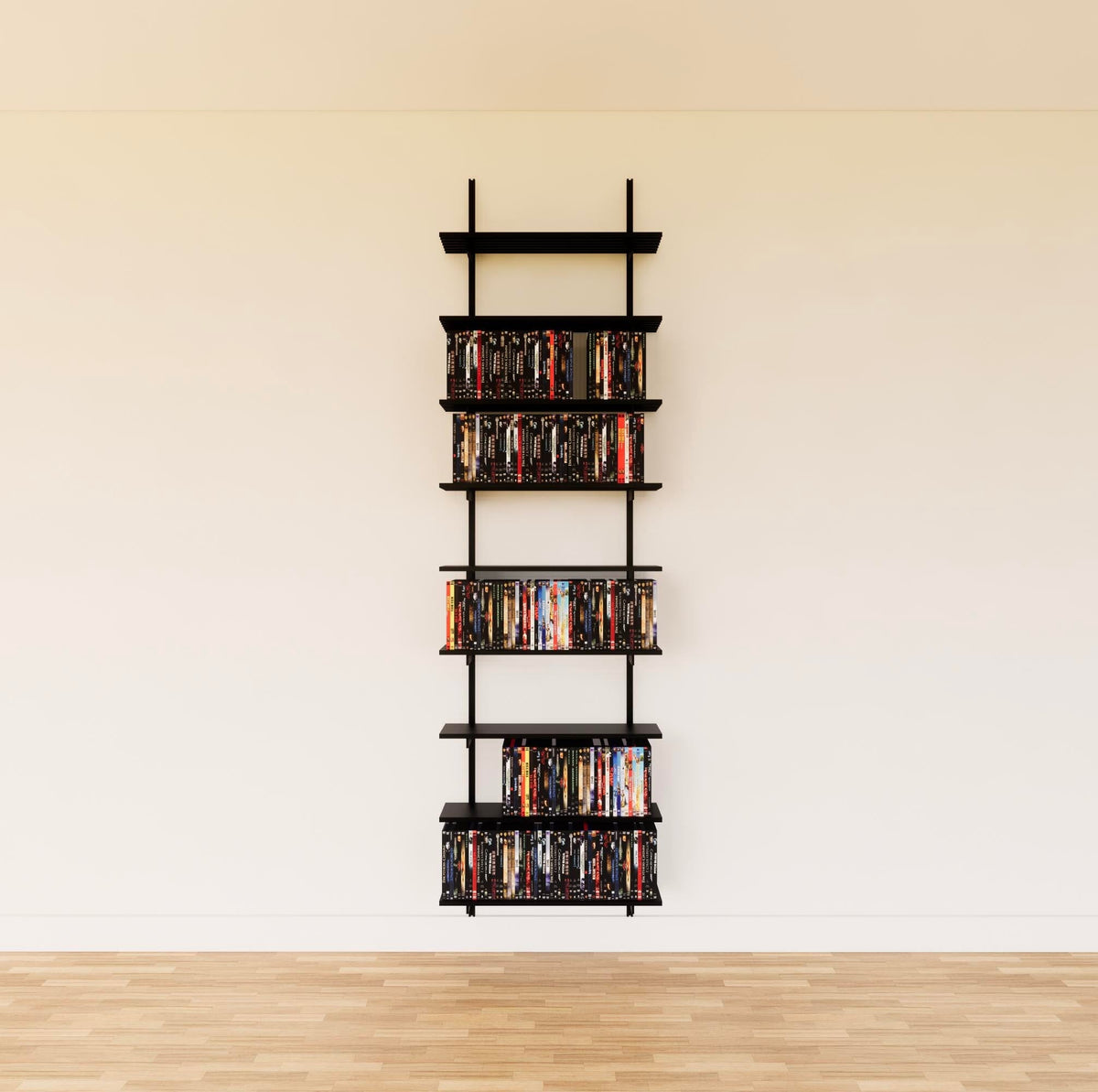 Wall Mounted DVD Storage Shelving – Modern Shelving