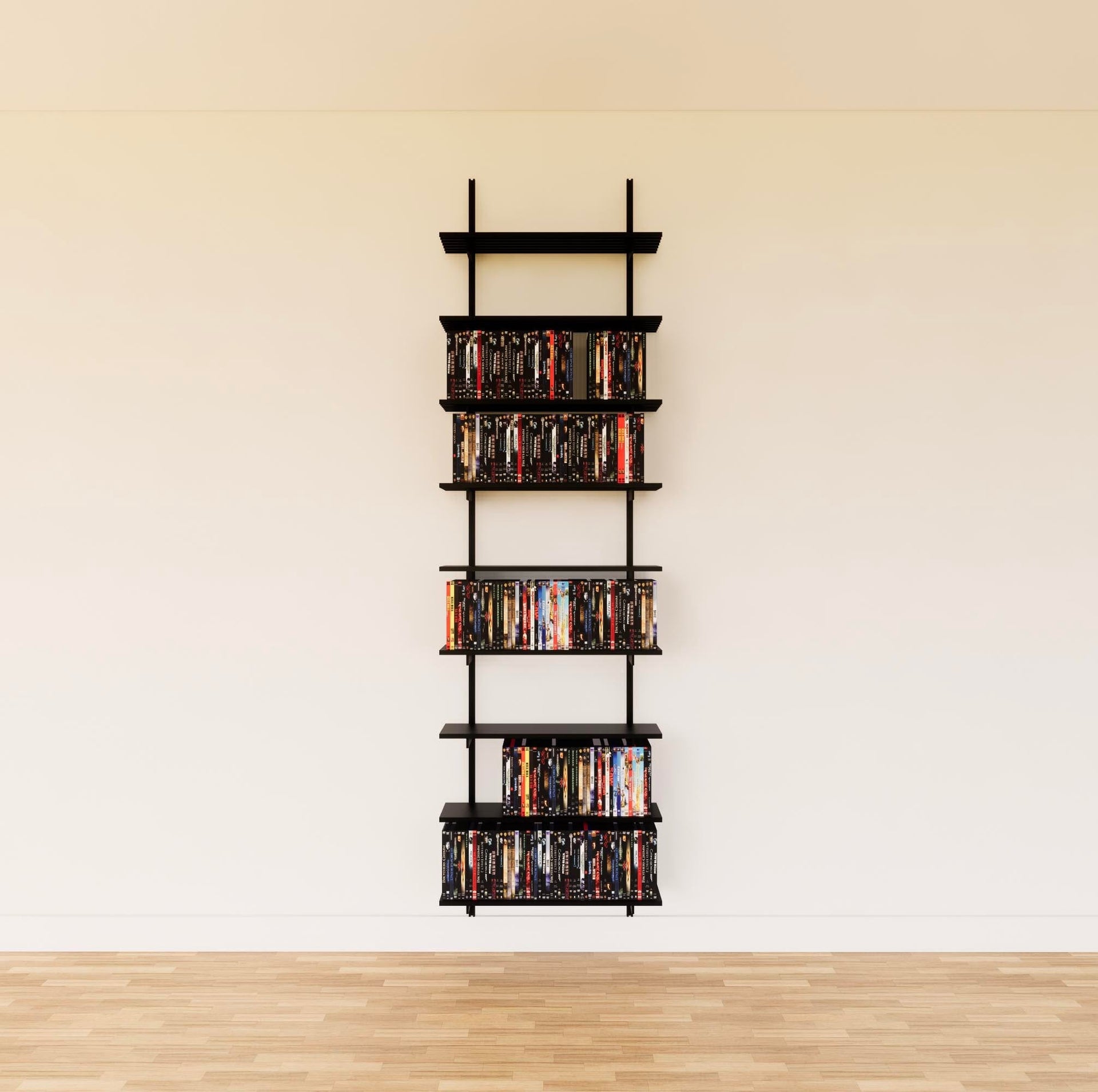 Wall Mounted DVD Storage Shelving Modern Shelving