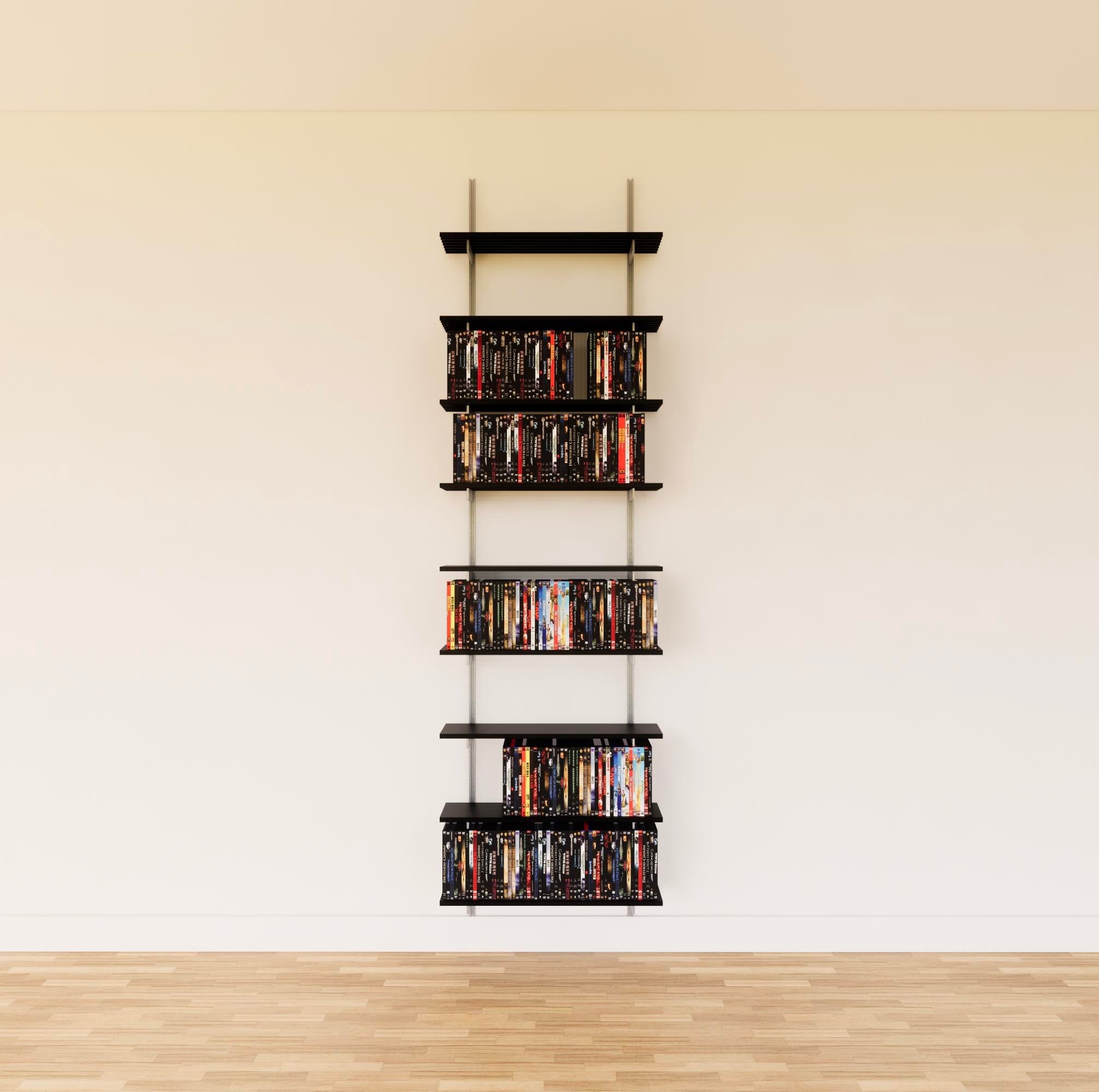 Wall Mounted DVD Storage Shelving