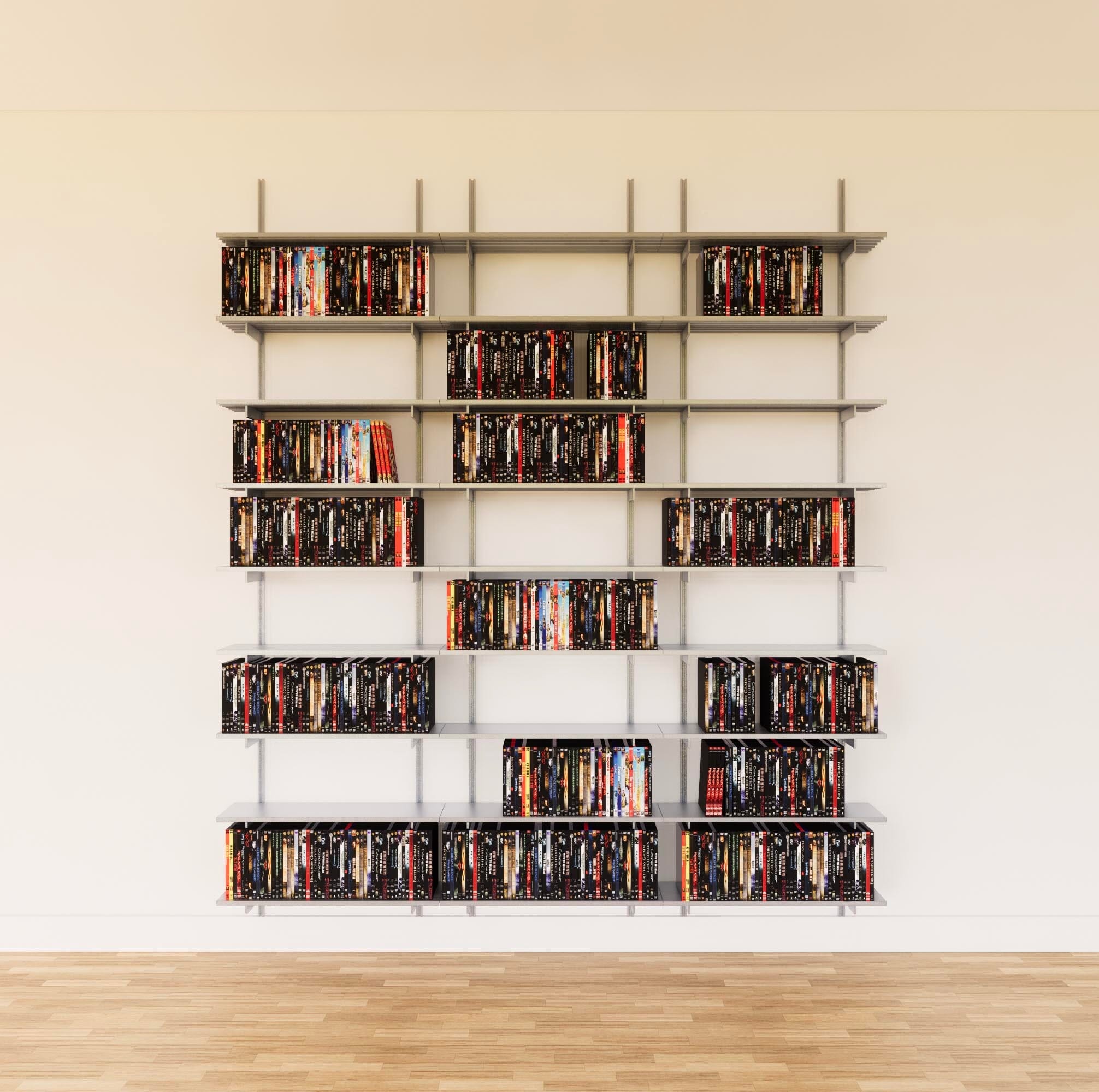 Modern Dvd Rack Wall Mounted DVD Storage Shelving – Modern Shelving
