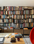 Modular Shelving Units - Aluminum Shelves and Wood Cabinets