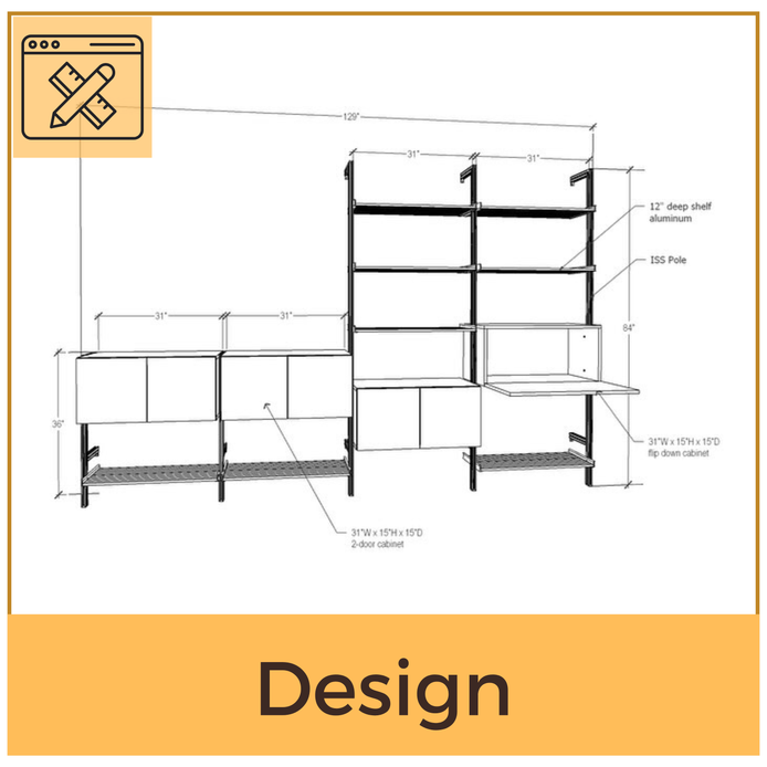 Shelf Rack Design Sample Book a Free Design Consultation | Modern Shelving