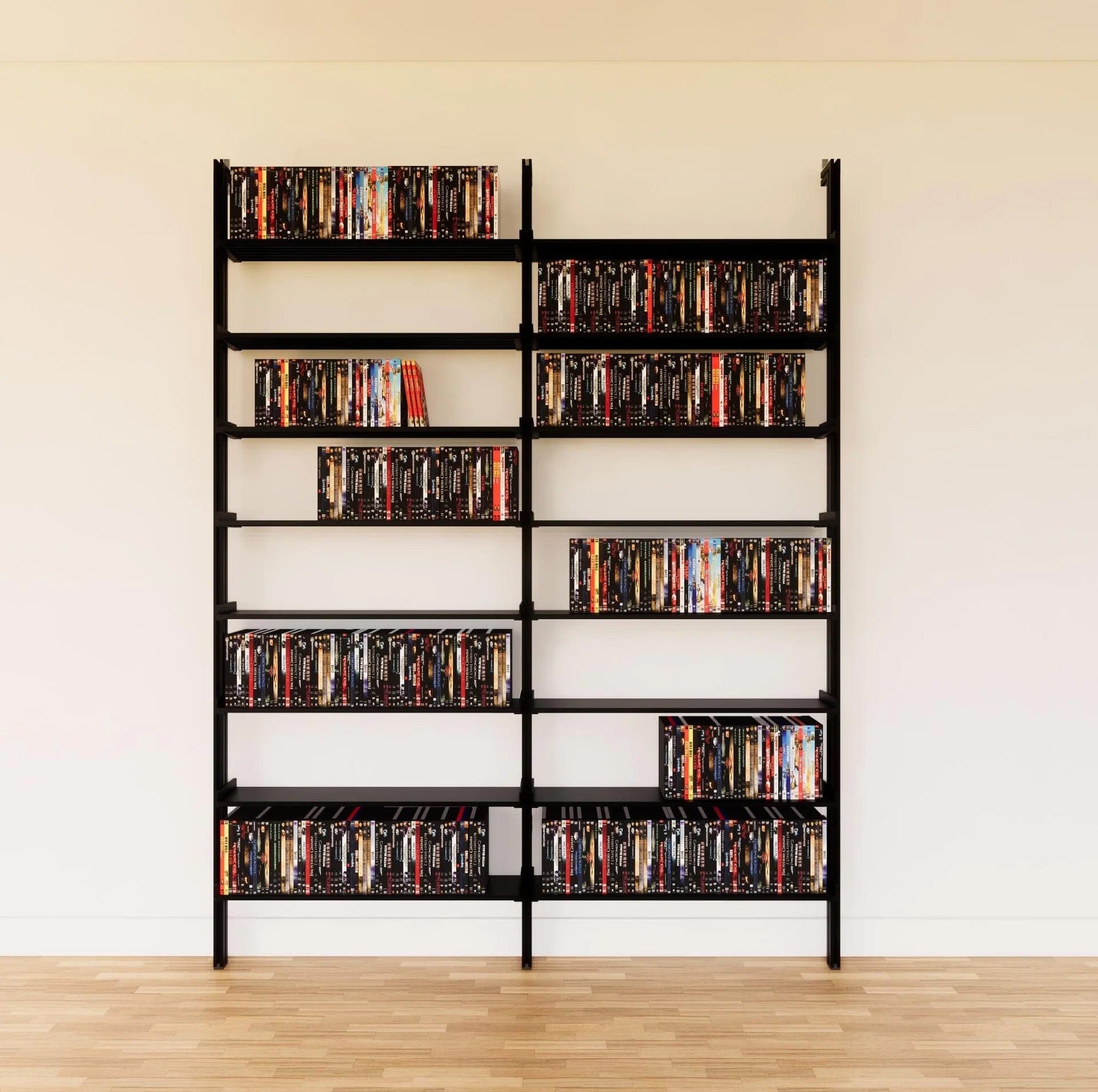 DVD Media Storage Shelves