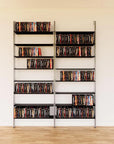 DVD Media Storage Shelves