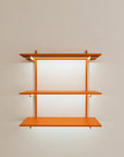 Wall Mounted Shelving Units - 3 Shelf Aluminum