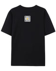 Black Modern Shelving graphic T-shirt with I'd like to introduce my shelf Tee design, shown in product image.