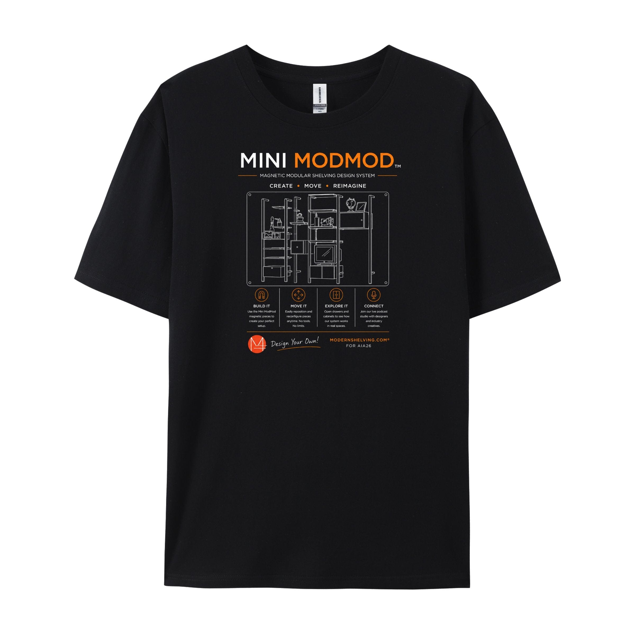 Mini ModMod Tee - Black 1