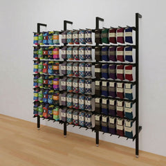 Modern Shelving Sock Display Shelving - SuperSocks
