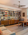 Modular Shelving Units - Aluminum Shelves and Wood Cabinets