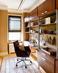 Modular Shelving Units - Aluminum Shelves and Wood Cabinets