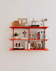 Wall Mounted Shelving Units - 3 Shelf Aluminum