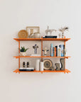 Wall Mounted Shelving Units - 3 Shelf Aluminum