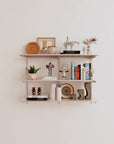 Wall Mounted Shelving Units - 3 Shelf Aluminum