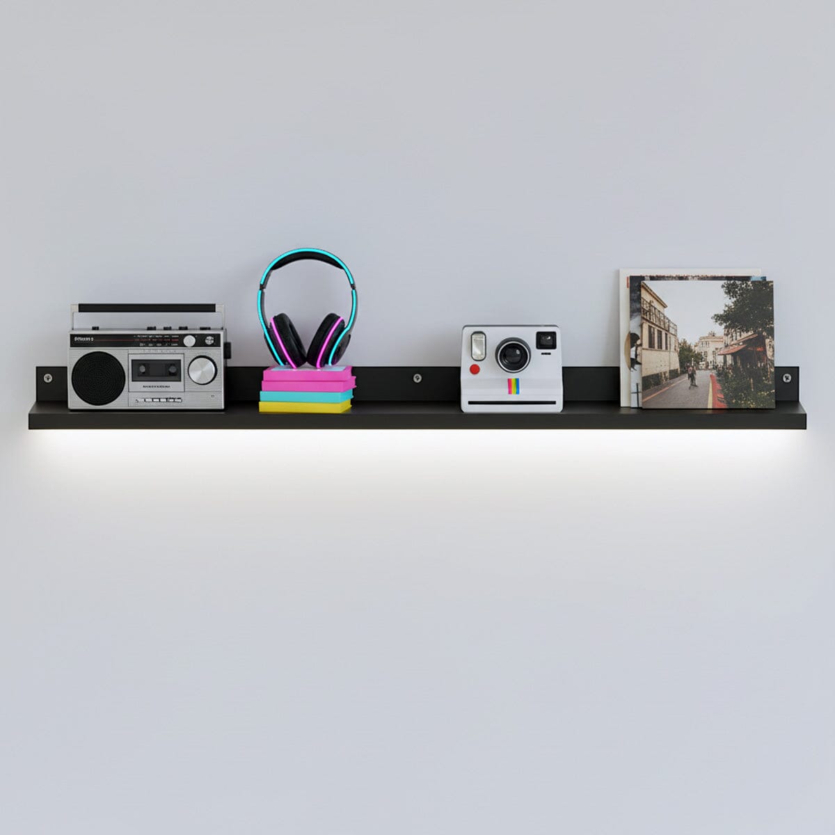 ModShelf™ Mini 24×6 Floating Aluminum Shelf