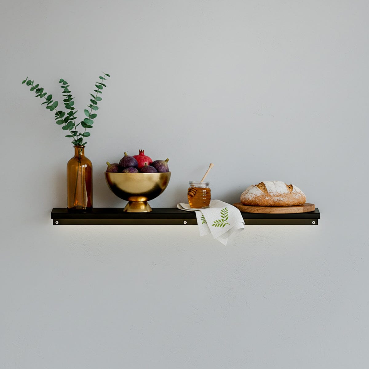 ModShelf™ Mini 24×6 Floating Aluminum Shelf