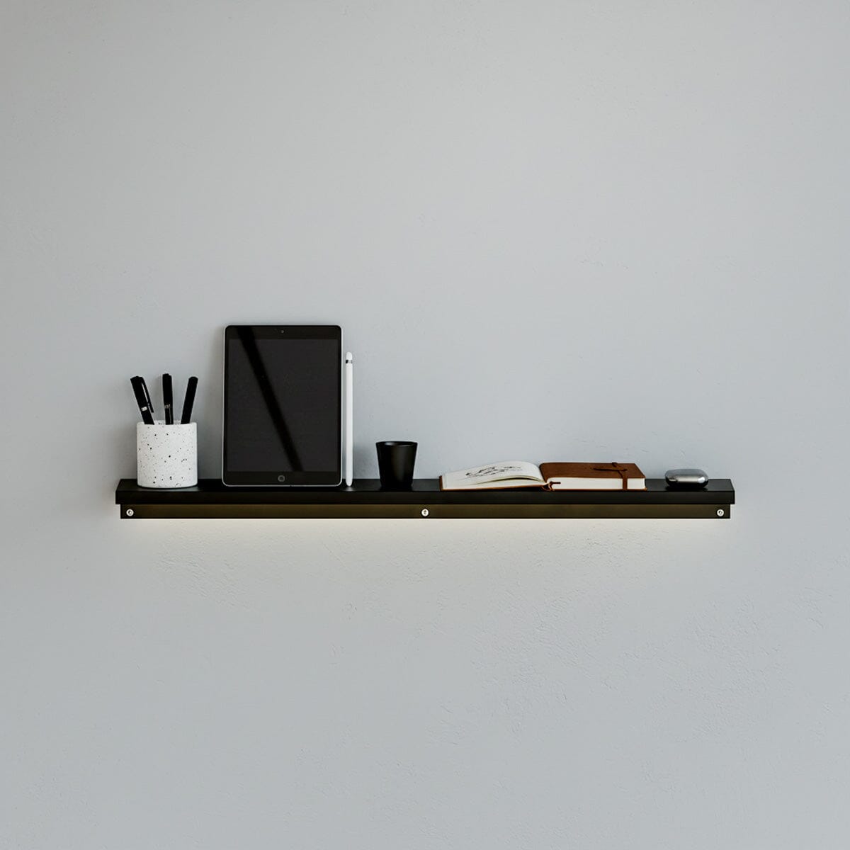 ModShelf™ Mini 24×6 Floating Aluminum Shelf