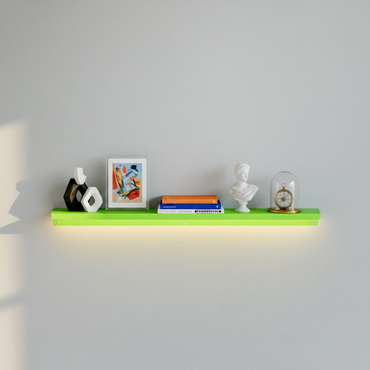 ModShelf™ Mini 24×6 Floating Aluminum Shelf