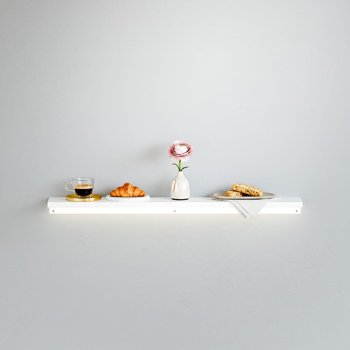 ModShelf™ Mini 24×6 Floating Aluminum Shelf