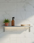 Floating Aluminum Shelf with LED Channel